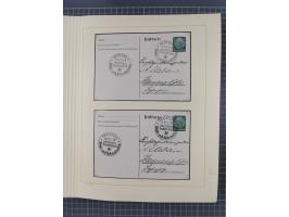 1859/1975 (ca.), postfrische/ungebrauchte und gestempelte Themensammlung “Der imperialistische Weltkrieg 1914/18”, inkl. Kolo