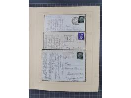 1859/1975 (ca.), postfrische/ungebrauchte und gestempelte Themensammlung “Der imperialistische Weltkrieg 1914/18”, inkl. Kolo