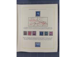 1859/1975 (ca.), postfrische/ungebrauchte und gestempelte Themensammlung “Der imperialistische Weltkrieg 1914/18”, inkl. Kolo