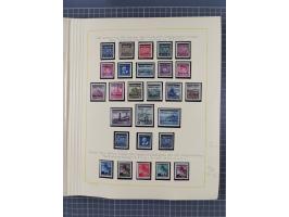 1859/1975 (ca.), postfrische/ungebrauchte und gestempelte Themensammlung “Der imperialistische Weltkrieg 1914/18”, inkl. Kolo