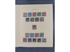 1859/1975 (ca.), postfrische/ungebrauchte und gestempelte Themensammlung “Der imperialistische Weltkrieg 1914/18”, inkl. Kolo