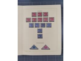 1859/1975 (ca.), postfrische/ungebrauchte und gestempelte Themensammlung “Der imperialistische Weltkrieg 1914/18”, inkl. Kolo