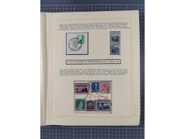 1859/1975 (ca.), postfrische/ungebrauchte und gestempelte Themensammlung “Der imperialistische Weltkrieg 1914/18”, inkl. Kolo