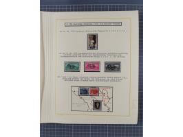 1859/1975 (ca.), postfrische/ungebrauchte und gestempelte Themensammlung “Der imperialistische Weltkrieg 1914/18”, inkl. Kolo