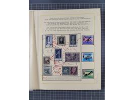 1859/1975 (ca.), postfrische/ungebrauchte und gestempelte Themensammlung “Der imperialistische Weltkrieg 1914/18”, inkl. Kolo