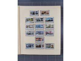 1859/1975 (ca.), postfrische/ungebrauchte und gestempelte Themensammlung “Der imperialistische Weltkrieg 1914/18”, inkl. Kolo