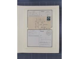 1859/1975 (ca.), postfrische/ungebrauchte und gestempelte Themensammlung “Der imperialistische Weltkrieg 1914/18”, inkl. Kolo