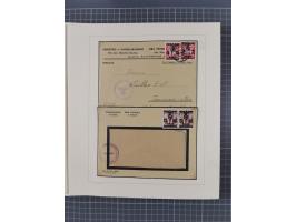 1859/1975 (ca.), postfrische/ungebrauchte und gestempelte Themensammlung “Der imperialistische Weltkrieg 1914/18”, inkl. Kolo