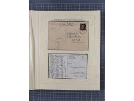 1859/1975 (ca.), postfrische/ungebrauchte und gestempelte Themensammlung “Der imperialistische Weltkrieg 1914/18”, inkl. Kolo