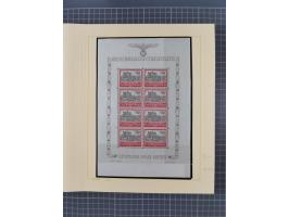 1859/1975 (ca.), postfrische/ungebrauchte und gestempelte Themensammlung “Der imperialistische Weltkrieg 1914/18”, inkl. Kolo