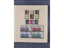 1859/1975 (ca.), postfrische/ungebrauchte und gestempelte Themensammlung “Der imperialistische Weltkrieg 1914/18”, inkl. Kolo