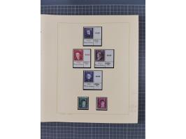 1859/1975 (ca.), postfrische/ungebrauchte und gestempelte Themensammlung “Der imperialistische Weltkrieg 1914/18”, inkl. Kolo