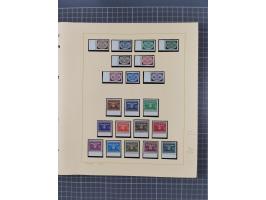 1859/1975 (ca.), postfrische/ungebrauchte und gestempelte Themensammlung “Der imperialistische Weltkrieg 1914/18”, inkl. Kolo