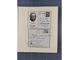 1859/1975 (ca.), postfrische/ungebrauchte und gestempelte Themensammlung “Der imperialistische Weltkrieg 1914/18”, inkl. Kolo