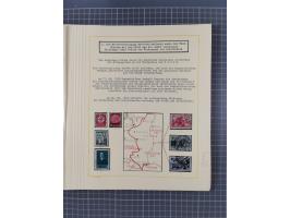 1859/1975 (ca.), postfrische/ungebrauchte und gestempelte Themensammlung “Der imperialistische Weltkrieg 1914/18”, inkl. Kolo