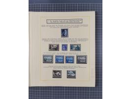 1859/1975 (ca.), postfrische/ungebrauchte und gestempelte Themensammlung “Der imperialistische Weltkrieg 1914/18”, inkl. Kolo