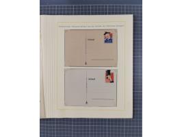 1859/1975 (ca.), postfrische/ungebrauchte und gestempelte Themensammlung “Der imperialistische Weltkrieg 1914/18”, inkl. Kolo