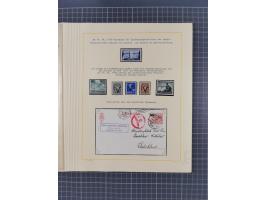 1859/1975 (ca.), postfrische/ungebrauchte und gestempelte Themensammlung “Der imperialistische Weltkrieg 1914/18”, inkl. Kolo