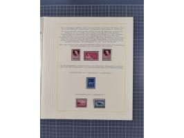 1859/1975 (ca.), postfrische/ungebrauchte und gestempelte Themensammlung “Der imperialistische Weltkrieg 1914/18”, inkl. Kolo