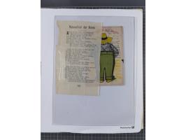 1859/1975 (ca.), postfrische/ungebrauchte und gestempelte Themensammlung “Der imperialistische Weltkrieg 1914/18”, inkl. Kolo