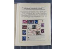 1859/1975 (ca.), postfrische/ungebrauchte und gestempelte Themensammlung “Der imperialistische Weltkrieg 1914/18”, inkl. Kolo