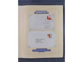 1859/1975 (ca.), postfrische/ungebrauchte und gestempelte Themensammlung “Der imperialistische Weltkrieg 1914/18”, inkl. Kolo