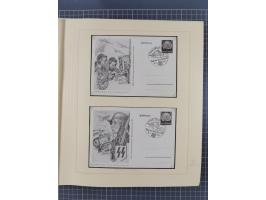 1859/1975 (ca.), postfrische/ungebrauchte und gestempelte Themensammlung “Der imperialistische Weltkrieg 1914/18”, inkl. Kolo