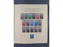 1859/1975 (ca.), postfrische/ungebrauchte und gestempelte Themensammlung “Der imperialistische Weltkrieg 1914/18”, inkl. Kolo