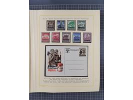 1859/1975 (ca.), postfrische/ungebrauchte und gestempelte Themensammlung “Der imperialistische Weltkrieg 1914/18”, inkl. Kolo