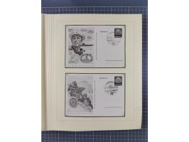 1859/1975 (ca.), postfrische/ungebrauchte und gestempelte Themensammlung “Der imperialistische Weltkrieg 1914/18”, inkl. Kolo