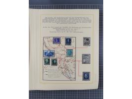 1859/1975 (ca.), postfrische/ungebrauchte und gestempelte Themensammlung “Der imperialistische Weltkrieg 1914/18”, inkl. Kolo