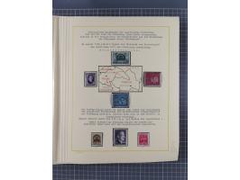 1859/1975 (ca.), postfrische/ungebrauchte und gestempelte Themensammlung “Der imperialistische Weltkrieg 1914/18”, inkl. Kolo