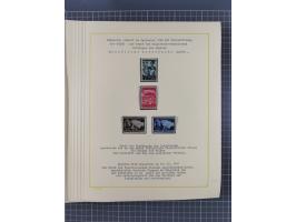 1859/1975 (ca.), postfrische/ungebrauchte und gestempelte Themensammlung “Der imperialistische Weltkrieg 1914/18”, inkl. Kolo