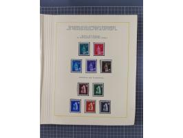 1859/1975 (ca.), postfrische/ungebrauchte und gestempelte Themensammlung “Der imperialistische Weltkrieg 1914/18”, inkl. Kolo