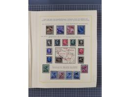 1859/1975 (ca.), postfrische/ungebrauchte und gestempelte Themensammlung “Der imperialistische Weltkrieg 1914/18”, inkl. Kolo