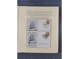 1859/1975 (ca.), postfrische/ungebrauchte und gestempelte Themensammlung “Der imperialistische Weltkrieg 1914/18”, inkl. Kolo