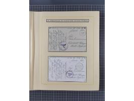 1859/1975 (ca.), postfrische/ungebrauchte und gestempelte Themensammlung “Der imperialistische Weltkrieg 1914/18”, inkl. Kolo