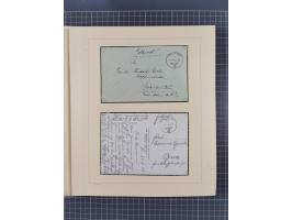 1859/1975 (ca.), postfrische/ungebrauchte und gestempelte Themensammlung “Der imperialistische Weltkrieg 1914/18”, inkl. Kolo