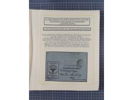 1859/1975 (ca.), postfrische/ungebrauchte und gestempelte Themensammlung “Der imperialistische Weltkrieg 1914/18”, inkl. Kolo