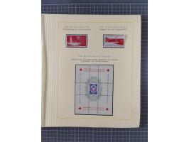 1859/1975 (ca.), postfrische/ungebrauchte und gestempelte Themensammlung “Der imperialistische Weltkrieg 1914/18”, inkl. Kolo