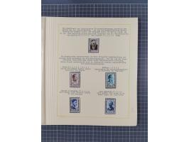 1859/1975 (ca.), postfrische/ungebrauchte und gestempelte Themensammlung “Der imperialistische Weltkrieg 1914/18”, inkl. Kolo