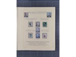 1859/1975 (ca.), postfrische/ungebrauchte und gestempelte Themensammlung “Der imperialistische Weltkrieg 1914/18”, inkl. Kolo