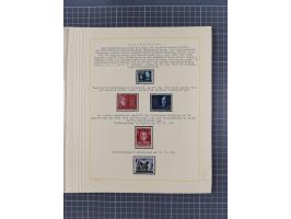 1859/1975 (ca.), postfrische/ungebrauchte und gestempelte Themensammlung “Der imperialistische Weltkrieg 1914/18”, inkl. Kolo