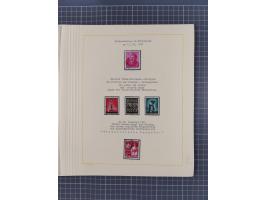 1859/1975 (ca.), postfrische/ungebrauchte und gestempelte Themensammlung “Der imperialistische Weltkrieg 1914/18”, inkl. Kolo