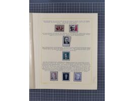 1859/1975 (ca.), postfrische/ungebrauchte und gestempelte Themensammlung “Der imperialistische Weltkrieg 1914/18”, inkl. Kolo