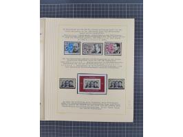 1859/1975 (ca.), postfrische/ungebrauchte und gestempelte Themensammlung “Der imperialistische Weltkrieg 1914/18”, inkl. Kolo