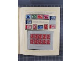 1859/1975 (ca.), postfrische/ungebrauchte und gestempelte Themensammlung “Der imperialistische Weltkrieg 1914/18”, inkl. Kolo