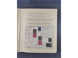 1859/1975 (ca.), postfrische/ungebrauchte und gestempelte Themensammlung “Der imperialistische Weltkrieg 1914/18”, inkl. Kolo