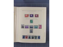 1859/1975 (ca.), postfrische/ungebrauchte und gestempelte Themensammlung “Der imperialistische Weltkrieg 1914/18”, inkl. Kolo