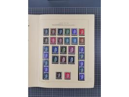 1859/1975 (ca.), postfrische/ungebrauchte und gestempelte Themensammlung “Der imperialistische Weltkrieg 1914/18”, inkl. Kolo